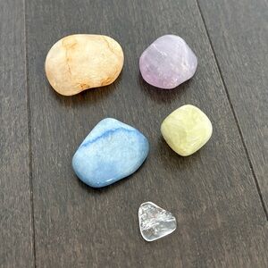Lot of Tumbled Crystals Assorted